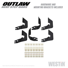 Load image into Gallery viewer, Westin 14-18 Chevrolet/GMC Silverado/Sierra 1500 CrewCab 15-19 2500/3500CrewCab Outlaw Nerf Step Bar