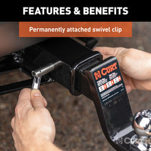 Load image into Gallery viewer, Curt 5/8in Swivel Hitch Pin (2in Receiver Stainless Packaged)
