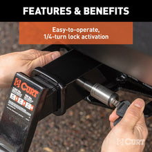 Load image into Gallery viewer, Curt 5/8in Hitch Lock (2in or 2-1/2in Receiver Barbell Stainless)