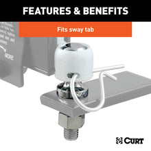 Load image into Gallery viewer, Curt Replacement 1-1/4inSway Control Ball (5/8in x 1-3/4in Shank)