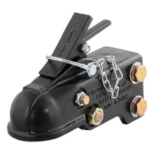 Load image into Gallery viewer, Curt 2-5/16in Channel-Mount Coupler w/Easy-Lock (15000lbs Black)