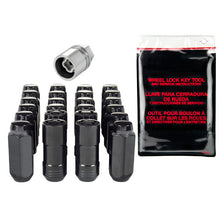 Load image into Gallery viewer, McGard 6 Lug Hex Install Kit w/Locks (Cone Seat Nut) M14X2.0 / 13/16 Hex / 2.25in. Length - Black