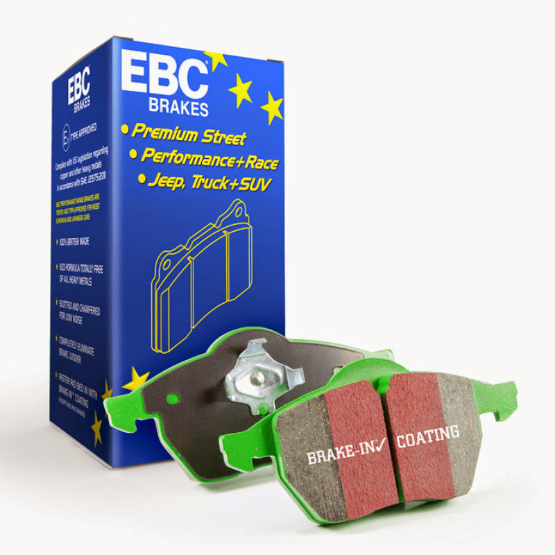 EBC 00-02 Dodge Ram 2500 Pick-up 5.2 2WD Greenstuff Front Brake Pads