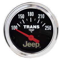 Load image into Gallery viewer, Autometer Jeep 52.4mm Short Sweep Electronic 100-250 Def F Transmission Temperature Gauge