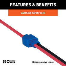 Load image into Gallery viewer, Curt Snap Lock Double-Run Tap Connectors (18-14 Wire Gauge 100-Pack)