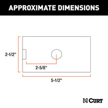 Load image into Gallery viewer, Curt Reducer Sleeve (2-1/2in to 2in Shank)