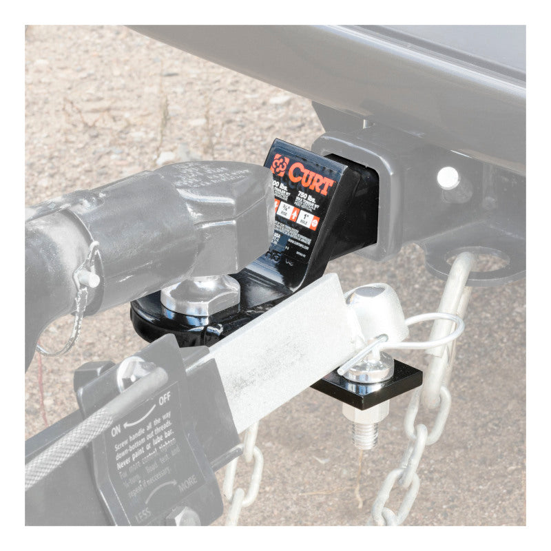 Curt Sway Tab Ball Mount (2in Shank 7500lbs 2in Drop)