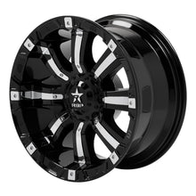 Load image into Gallery viewer, RBP 94R 20x9.0 8x170 BP / 5 BS 0mm Offset 129mm CB (Hub Centric) Black w/Chrome Inserts Wheel