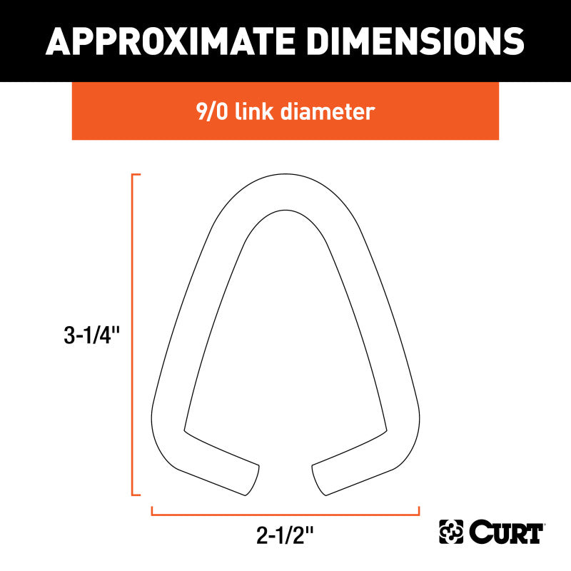 Curt 9/0 Joining Link (Zinc)