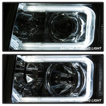 Load image into Gallery viewer, xTune Chevy Silverado 1500/2500/3500 07-13 Halo Projector Headlights Chrome PRO-JH-CS07-LED-C
