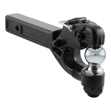 Load image into Gallery viewer, Curt Receiver-Mount Ball &amp; Pintle Combo (2in Shank 2in Ball 10000lbs)