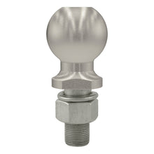 Load image into Gallery viewer, Curt 2-5/16in Trailer Ball (1in x 2-1/8in Shank 7500lbs Stainless)