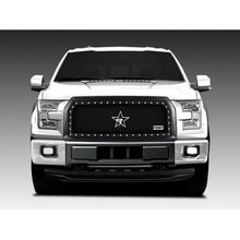 Load image into Gallery viewer, RBP RX-5 Halo Series Stud Frame 1pc. Grille 15-17 F-150 Platinum w/FR Camera (Incl. Bracket) - Black