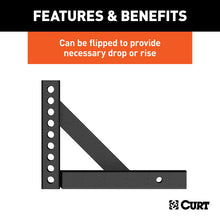 Load image into Gallery viewer, Curt Weight Distribution Shank (2in Shank 6in Drop 10-1/4in Rise)