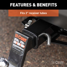 Load image into Gallery viewer, Curt 5/8in Swivel Hitch Pin (2in Receiver Stainless Packaged)