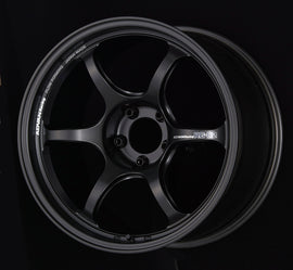Advan RG-D2 17x7.5 +38 5x100 Semi Gloss Black Wheel