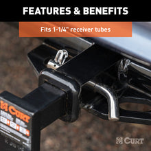 Load image into Gallery viewer, Curt 1/2in Swivel Hitch Pin (1-1/4in Receiver Stainless Packaged)