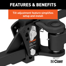 Load image into Gallery viewer, Curt TruTrack Trunnion Bar Weight Distribution System (8000-10000lbs 35-9/16in Bars)