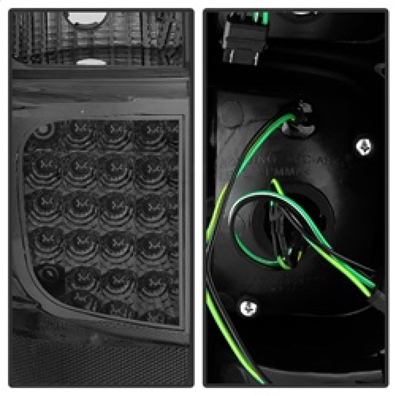 xTune Chevy Suburban/GMC Yukon/Yukon Denali 07-14 LED Tail Lights Smoked ALT-JH-CSUB07-LED-G2-SM