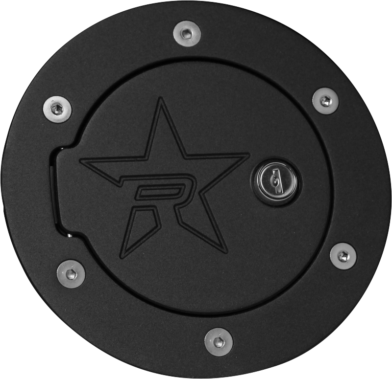 RBP RX-2 Locking Fuel Door 04-08 Ford F-150 (Except Flare Side) / 06-08 Lincoln Pickup - Black
