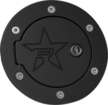 Load image into Gallery viewer, RBP RX-2 Locking Fuel Door 04-08 Ford F-150 (Except Flare Side) / 06-08 Lincoln Pickup - Black