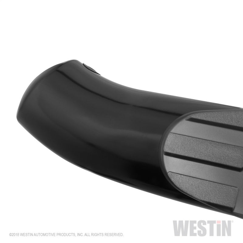 Westin 2019-2026 Chevy Silverado/Sierra 1500 Crew Cab Non LD PRO TRAXX 4 Oval Nerf Step Bars - Black