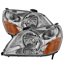 Load image into Gallery viewer, xTune Honda Pilot 03-05 Crystal Headlights Chrome HD-JH-HPIL03-AM-C