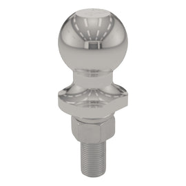 Curt 1-7/8in Trailer Ball (3/4in x 2-1/8in Shank 2000lbs Stainless)