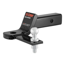 Load image into Gallery viewer, Curt Sway Tab Ball Mount (2in Shank 7500lbs 2in Drop)