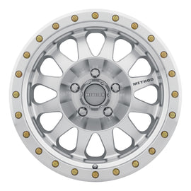 Method MR304 Double Standard 17x8.5 0mm Offset 5x5 94mm CB Machined/Clear Coat Wheel