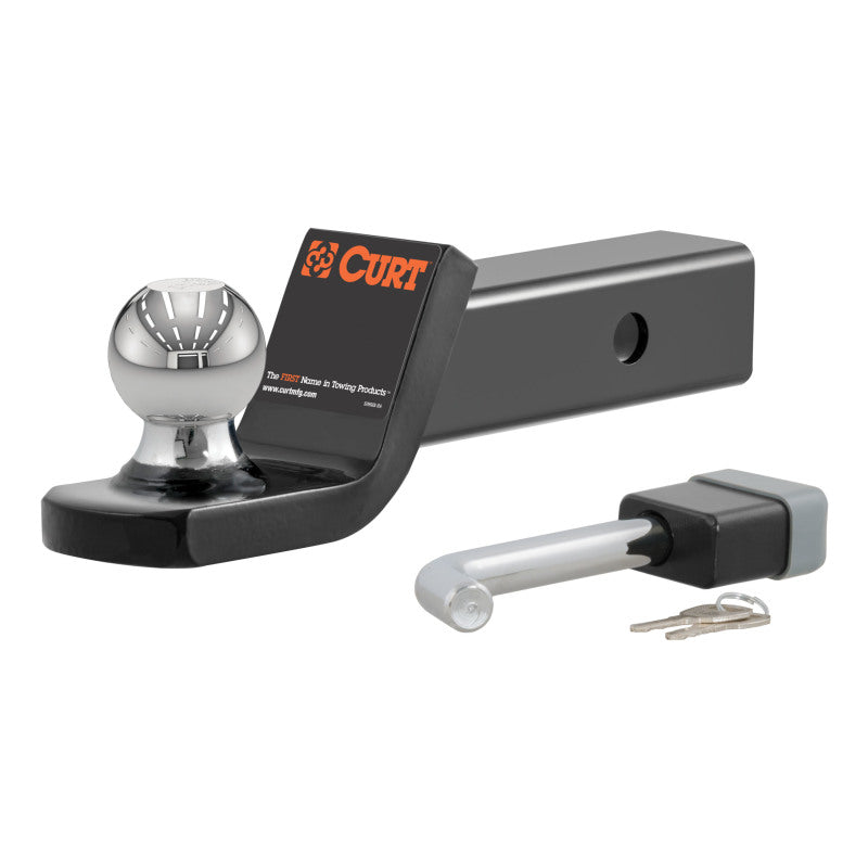 Curt Towing Starter Kit w/2in Ball (2in Shank 7500lbs 2in Drop)