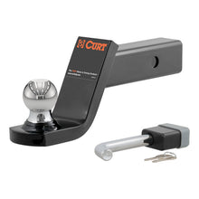 Load image into Gallery viewer, Curt Towing Starter Kit w/2in Ball (2in Shank 7500lbs 4in Drop)