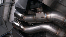 Load image into Gallery viewer, Stainless Works 2016-18 Cadillac CTS-V Sedan Axle Back System Dual-Mode Turbo Mufflers 4in Tips