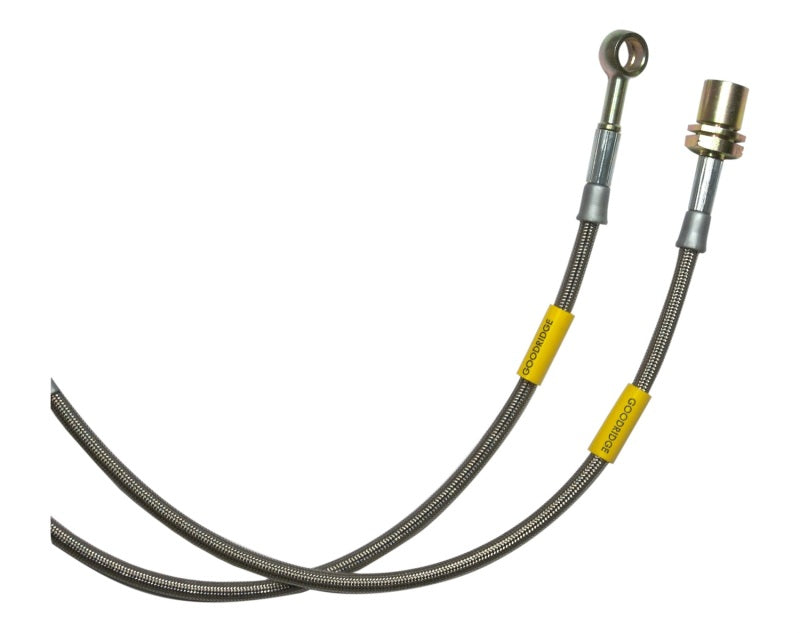 Goodridge 02-04 Nissan Frontier 4WD (All Models)/2WD V6 Models 2in Extended Line SS Brake Line Kit