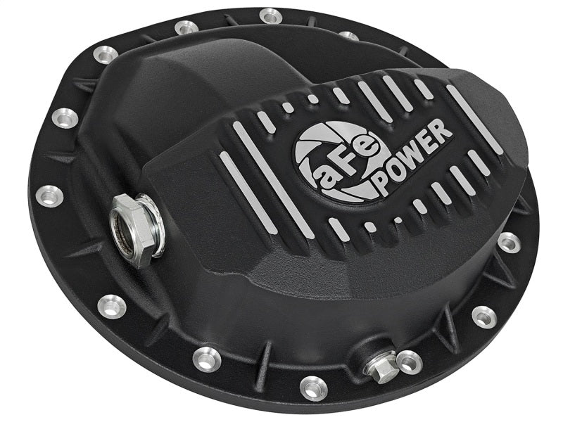aFe Power Cover Diff Front Machined w/ 75W-90 Gear Oil Dodge Diesel Trucks 03-11 L6-5.9/6.7L