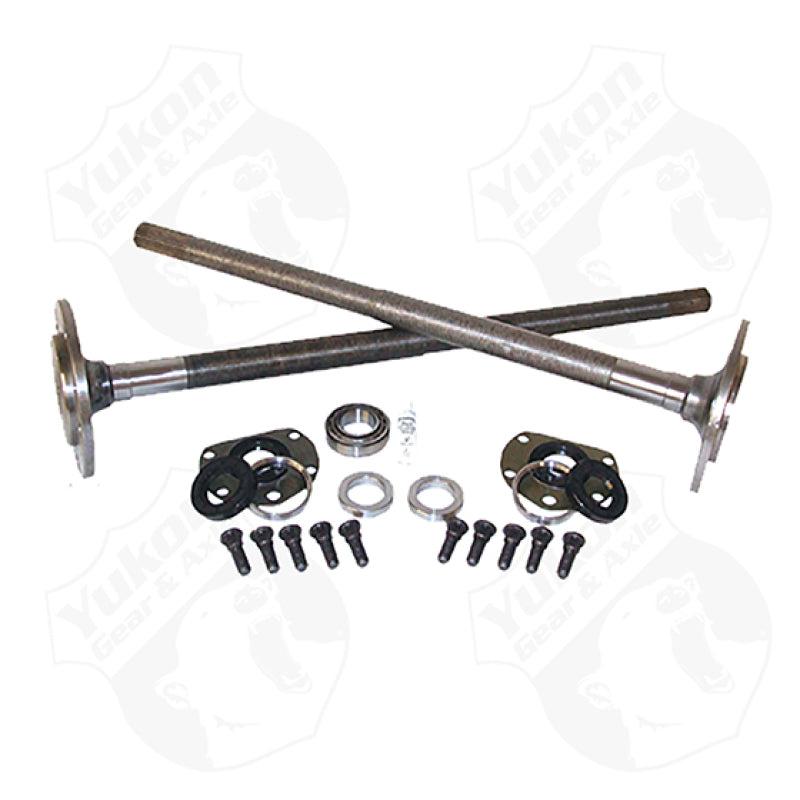 Yukon Gear One Piece Short Axles For Model 20 76-83 CJ5