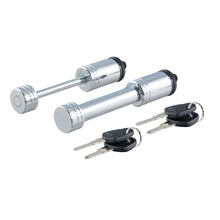 Load image into Gallery viewer, Curt Hitch &amp; Coupler Lock Set (2in Receiver 2-1/2in Latch)