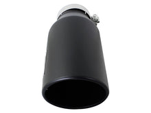Load image into Gallery viewer, aFe Diesel Exhaust Tip Bolt On Black 4in Inlet x 6in Outlet x 15in