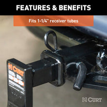 Load image into Gallery viewer, Curt 1/2in Hitch Pin (1-1/4in Receiver Zinc w/Rubber Grip)