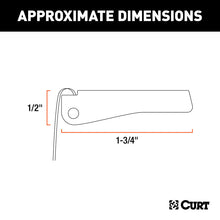 Load image into Gallery viewer, Curt Replacement Clevis Hook Safety Latch for 81950 or 81960
