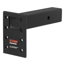 Load image into Gallery viewer, Curt Adjustable Pintle Mount (2-1/2in Shank 18000lbs 7in High 8in Long)