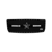 Load image into Gallery viewer, RBP RX-3 Midnight Edition Black LED Bar Grille (Studded) 14-15 GMC Sierra 1500 (Except All-Terrain)