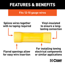 Load image into Gallery viewer, Curt Butt Connectors (12-10 Wire Gauge 100-Pack)
