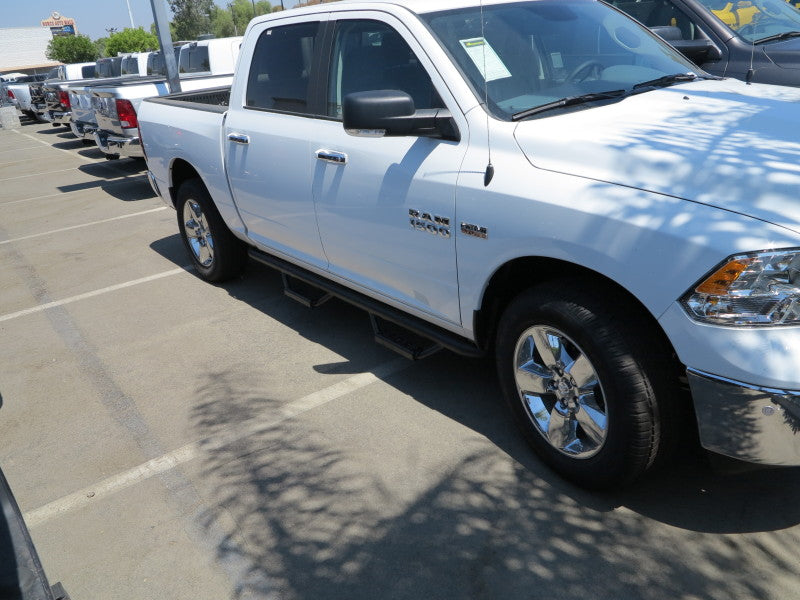 RBP RX-7 Step Bars 09-17 Ram 1500/2500/3500/4500/5500 Crew Cab 5.7ft. Bed (Short Box) - Black