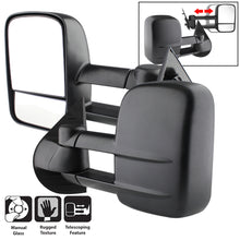 Load image into Gallery viewer, xTune Chevy Silverado 07-12 L&amp;R Manual Extendable Manual Adjust Mirror MIR-CSIL07-MA-SET