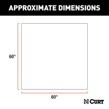 Load image into Gallery viewer, Curt Seat Defender 60in x 60in Removable Waterproof Black Cargo Blanket Protector