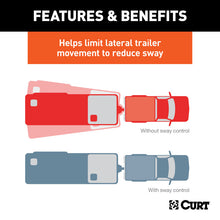 Load image into Gallery viewer, Curt TruTrack Trunnion Bar Weight Distribution System (8000-10000lbs 35-9/16in Bars)