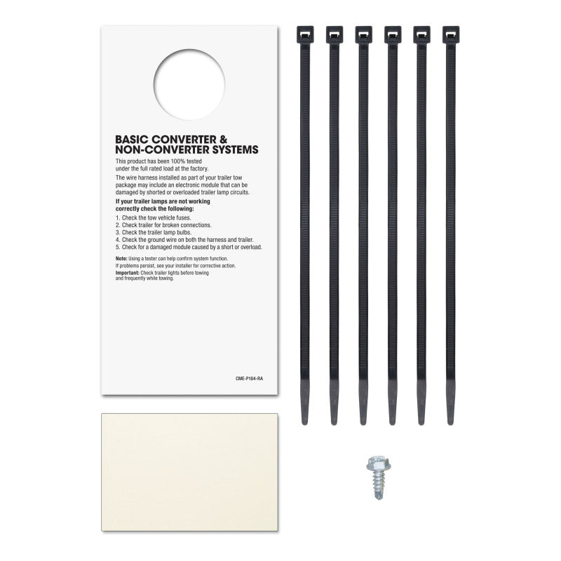 Curt 91-94 Ford Explorer Custom Wiring Harness (4-Way Flat Output)