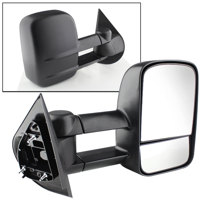 xTune Chevy Silverado 07-12 Manual Extendable Power Heated Adjust Mirror Right MIR-CSIL07-PW-R