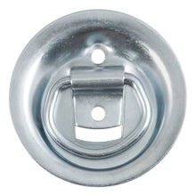 Load image into Gallery viewer, Curt 1-1/8in x 1-5/8in Recessed Tie-Down Ring (1000lbs Clear Zinc)